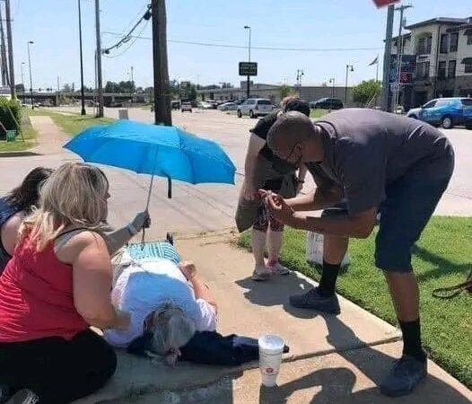 On my way home this afternoon